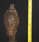 Antique African Dogon Tribe Mother   Child Maternity Statue Wood Figure  19   