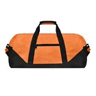 Dalix 21  Sling Duffle Duffel Ditty Bag Sports Gym Bag Travel Orange