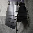 Medieval Viking Knight Leg Armor Leather Tassets Belt Renaissance Larp Skirt