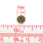 Antiqued Silver Plated 6mm Spacer Beads B0561 - 20  50 Or 100pcs