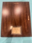 Ted Williams Signed Plaque With Coa   855 Out Of 5000