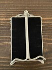 Vintage Elias Artmetal Pewter Sterling Silver Picture Photo Frame 1984
