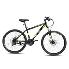 26in 21 Speeds Mountain Bike Bicycle High Carbon Steel Frame Mtb Disc Brake