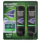 Nicorette Quickmist Duo 1mg Freshmint Mouth Spray -  pack Of 3 