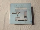 Smeg Manual Espresso Machine With Steam Wand  15 Bars Of Pressure  Pastel Blue