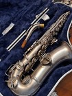1920 Conn New Wonder Series I Alto Sax Silver Plate gold Wash Fresh Pisoni Pads