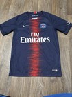Paris Saint-germain Jersey Mens S Blue Red Neymar 10 Ligue 1 Soccer Nike 2018