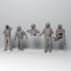 1 72 3d Printed Modern Us Army Tank Crew Squad 11 Figures  Unpainted Unassembled