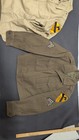 Vintage Us Army Wool Jacket 36s Korean War 1949 Military Pants Shirt 1st Calvary