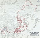 Wwii Map 141  Japan China Burma Theater Hong Kong Manchuria Korea Nanning  1944