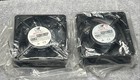 Fd1238a1hs 110v Aluminum Frame Cooling Fan - Pair  2  - New Open Box 291956