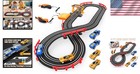 Slot Car Race Track Set Electric Powered Race Track Dual Racing Car Track Set