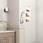 Bathroom Towel Hook Swivel  Robe Coat Hanger  Brushed Nickel