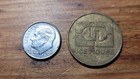 Rare Vintage Ice House Brass Token 25mm