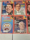 1984 Vintage Lot Of 10 Time Magazines-reagan-russia-economics-cold War-etc