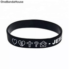 Strength Silicon Bracelet Christian Christ Jesus Heals All Wounds Sblt-020