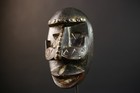 African Dan Face Mask Hand Carved Wood Tribal Art Collectible Decor-g5183