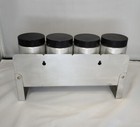 Vintage Kromex Aluminum Spice Shaker  8 Piece Set