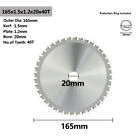 Metal Cutting Circular Saw Blade 165mm 6 1 2   For Cutting Metal Stainless Steel
