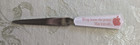 Vintage Macintosh Envelope Opener Rare   Apple Computer Rainbow Lapel Pin