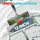 12-inch All-purpose Shower Squeegee For Doors  Tile 12 Inch  Silver 
