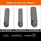  37 Pcs Metal Stamping Kit 3mm Letter number Punch Set With Artistic Font 