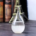 Storm Glass Weather Station Weather Predictor Barometer Bottle With Wood Base   