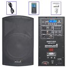 15 Inch 2-way Active  Pa Speaker  4000w  Peak Powered Dj Speaker With Tws Sb Usb