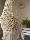 Macrame Swing Chair  Hanging Chair  Hanging Chair For Indoor And Outdoor Use