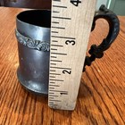 Antique Woodman-cook Co  Mug Quadruple  Silver Plate Me