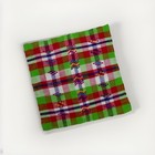 Handmade Mexican Placemat - Hand Woven Embroidered - 23    X 23   