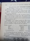 1889 Train Report   Indianapolis And Vincennes Railroad Bushrod Duggersville In