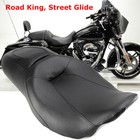 Driver Passenger Low-profile Seat For Harley Touring Road King Street Glide 08 