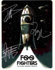 Foo Fighters Signed Movie Poster 11x17 With Coa - Authentic Memorabilia