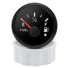 2  52mm Universal Gas Fuel Level Gauge Analogue Led Car Marine Boat 240-33 Ohms