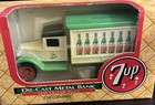 Ertl Collectibles 1931 7up Delivery Truck Die Cast 7  Metal Bank 1 34 Scale