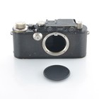 Leica Leitz Iii D Black Rangefinder Camera Body Tested From Japan  exc 5 