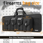 Double Rifle Case Soft Bag 32  34  36  42  46  48   51    55    Gun Case Tactical Fo