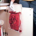 Zoro Select 3uaf3 Biohazard Bag  Red  3 Gal   Pk200