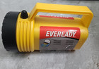 New Eveready Rugged Yellow Lantern Heavy Duty Floating 6v Flashlight -no Battery