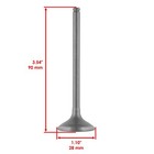 Exhaust   Intake Valve For Honda Fourtrax 300 1988 1989 1990 1991 1992 1993-2000
