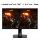 Asus Tuf Vg279qm 27  1920x1080 Fhd Lcd Adaptive Sync 1ms 280hz Gaming Monitor