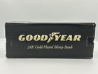 24kt Gold Plated Goodyear Blimp Bank  New In Box - Liberty Classics
