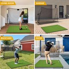 Sturdum Golf Mat 5  4ft Thick 21 Indoor outdoor Practice Turf W  9 Balls  10 Tees