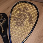 Black Knight Squash Racquet W  Case Graphite Pl Blue Bk-6137 Carbon Graphite