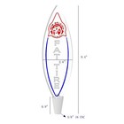 Clear Acrylic Beer Tap Handle Draft Pub Style Compitable With Fat Tire