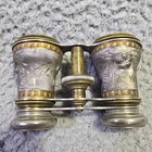 Vintage Lamain Fab Paris Opera Binoculars France Optical Optic Spectacles Metal