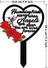 Stake Graves Cemetery Decorations - Mom Metal Memorial Grave Marker  Mother Hear