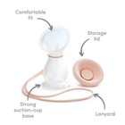 Munchkin Silicone Manual Breast Pump - 1oz