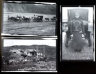 Unique Photograph Film Negatives Mongolian Men Automobiles China Mongolia 1900s